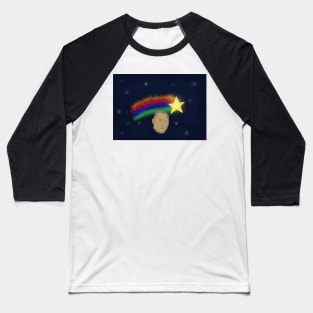 Eloned Mask in Space Baseball T-Shirt